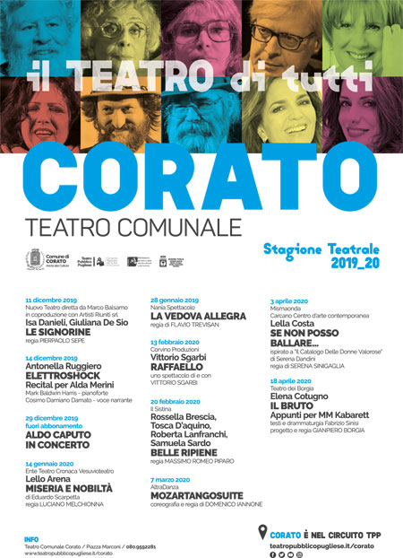 Stagione Teatrale 2019/2020