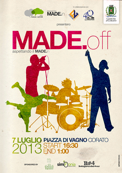 Il Forum dei Giovani presenta il 'MADE.off' aspettando il MADE.in